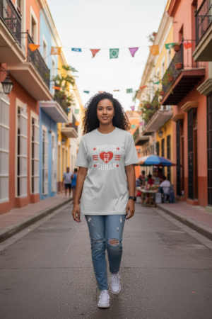 Proud to Be Cuban T-Shirt – Stylish & Patriotic