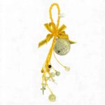 La Caridad del Cobre Hanging Charm (Gold Tone)