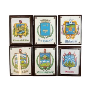 Cuban Province Coat-of-Arms Plaque (Multiple Designs)