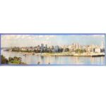 Panoramic Poster of the Bay of Havana Large 39 1/2″ x 9″