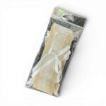 Jute Napkin Rings with Lace – Set