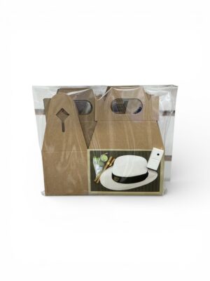 Cuban-Themed Kraft Gift Boxes – Set of 5