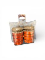 Mini Wooden Cuban Bongos – Handcrafted Pair