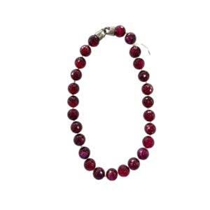 Burgundy Red River Pearl Necklace