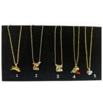 Gold-Tone Cuba Theme Necklaces (Stainless Steel)