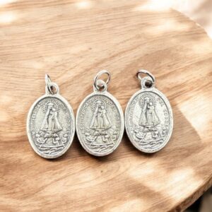 Our Lady of Charity of El Cobre Medal – Silver Tone