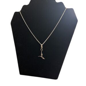 Sterling Silver 925 Cuba Island Pendant Necklace