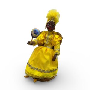 Traditional Cuban Doll in Yellow Dress