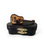 Cuba Mini Guitar Souvenir – 3” with Case