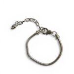 Women’s Silver Snake Chain Bracelet – Adjustable