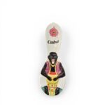 Cuba Ceramic Spoon Rest – Afro-Cuban Drummer Design