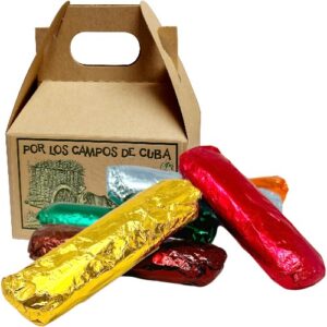 Africanitas Cuban Chocolate Covered Wafers. 5 Units