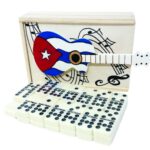 Double Nine Domino Set with Guitar Lid