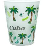 (2.25”) Le Palms Frosted Shot Glass