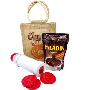 Churro Kit. Make great Churros with this Churrera. Includes Imported Spanish Cholate Powderby Paladin