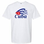 Cuban Modern Wavy Flag Kid's T Shirts