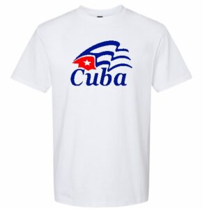 Cuban Modern Wavy Flag Kid's T Shirts