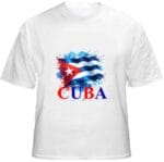 Cuban Explosive Flag T-Shirt – Bold & Patriotic