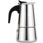 Stainless Steel Moka Coffee Maker – 4/6 Cup
