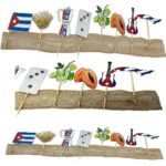 Cuban Party Picks 6Pieces in the Set