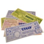Billete Loteria de Cuba de los Años 50's (Copias) 6 Billetes