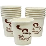 Disposable 3.5 oz Cuban Coffee Cup – Perfect for Cafecito & Cortadito