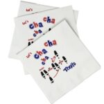Cocktail Napkins Cha Cha Cha 2 Ply 5″ x 5″