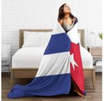 Cuban Flag Throw or Bed Blanket 54” x 29”