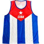 Cuba Flag Sleeveless Shirt – Men & Kids