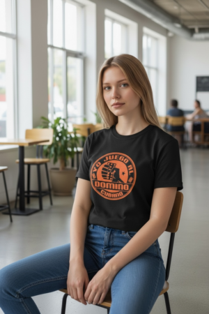 Cuban Domino T-Shirt – “Yo Juego al Dominó Cubano”