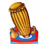 Prop Cuban Tumbadora Left Side 52" x 36"