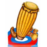 Prop Cuban Tumbadora Right Side 52" x 36"