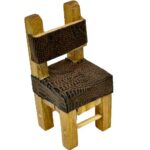 Mini Taburete Hand Made 3.5" High