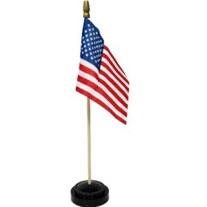 American on Base 4" x 6" X 10" High