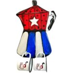 Coffee Maker Wall Wood Plaque – Includes Enamel 3 oz Cuban Coffee Cups