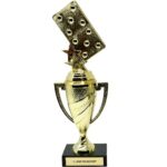 11” Domino Trophy "El Mas Agacha'o"