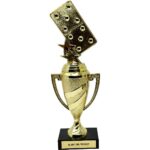 11” Domino Trophy "El Rey del Forro"