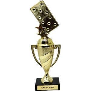 11” Domino Trophy "El Rey del Forro"
