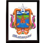 Matanzas Coat of Arms Wall Plaque 7" X 9"