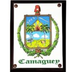 Camaguey Coat of Arms Wall Plaque 7" X 9"