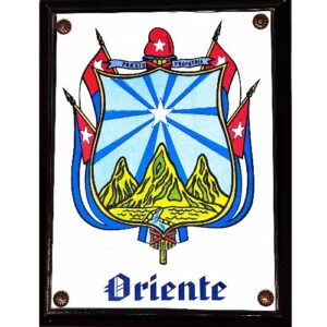 Oriente Coat of Arms Wall Plaque 7" X 9"