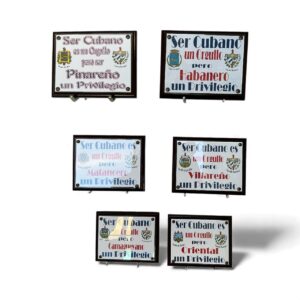 "Being Cuban is an Honor" – Personalized Plaque (9” x 7”)