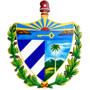 Hand Cut and Hand Painted Wood Coat of Arms 20" x 20"