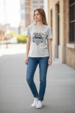 Class of ’57 Vintage Car V-Neck T-Shirt