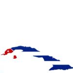 Decal Isle of Cuba 4 1/2" X 2"