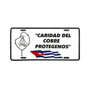 License Tag Virgen de la Caridad del Cobre