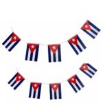 String of Cuban Flags