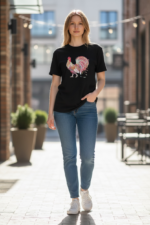 Cuban Rooster Graphic T-Shirt