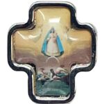Lapel Pin Virgen de La Caridad Cross 3/4"