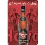 Bacardi Rum Vintage Advertising Metal Sign – 8" x 12"